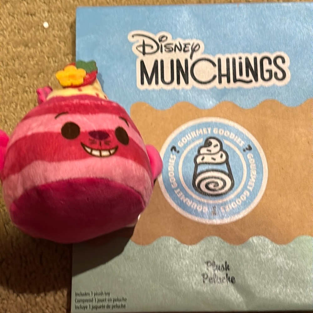 Disney x Target Munchlings Cheshire Cat Fruit Parfait Plush